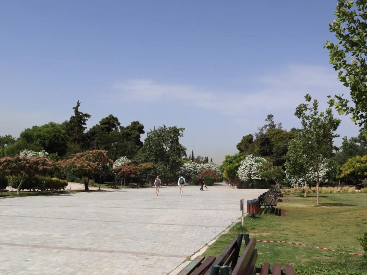 Athens Coffee Walk to Pedion Areos Park and Strefi Hill