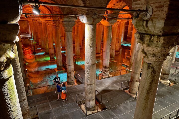 Best of Istanbul: Basilica Cistern - Blue Mosque - Grand Bazaar
